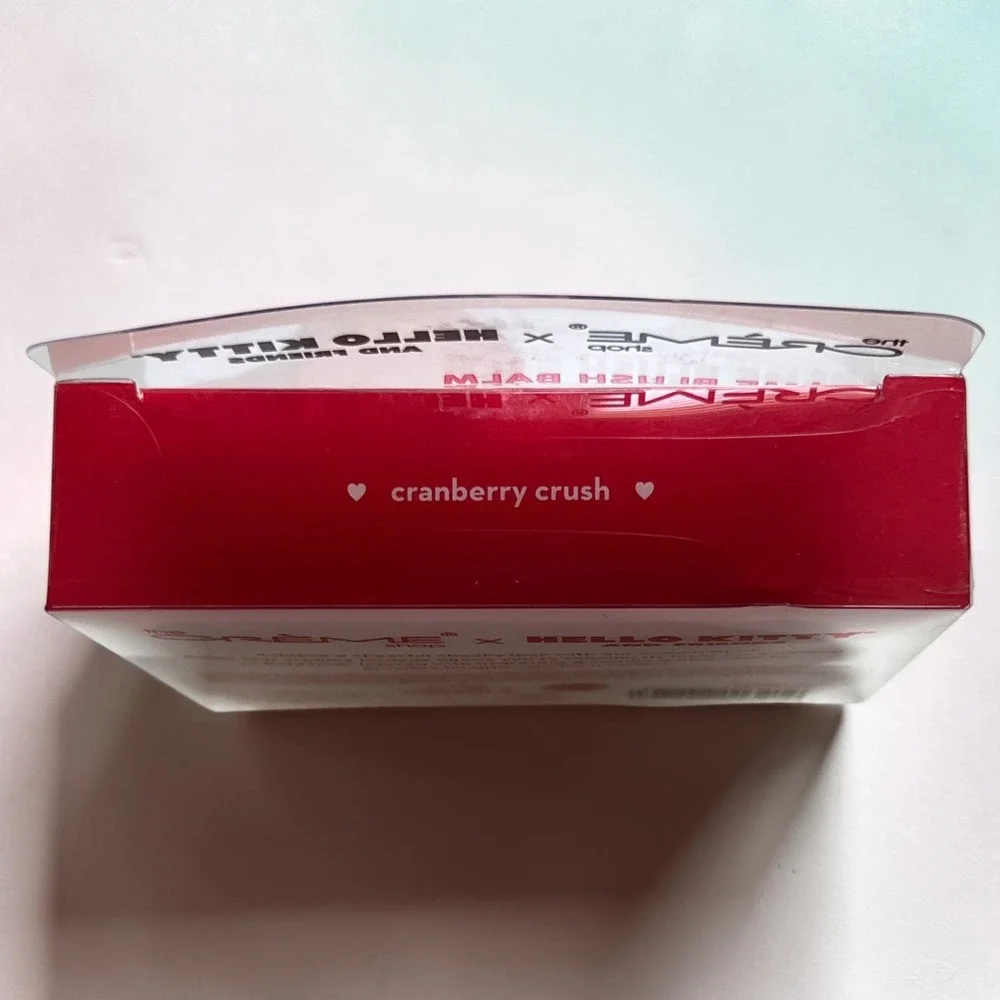 The Creme Shop Hello Kitty Blush Balm 0.16oz Cranberry Crush NIB Cream